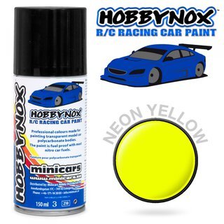 Hobbynox HN1400 neon gelb R/C Racing Spray 150 ml